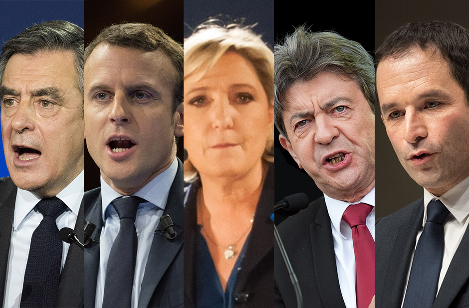 candidats présidentielles 2017